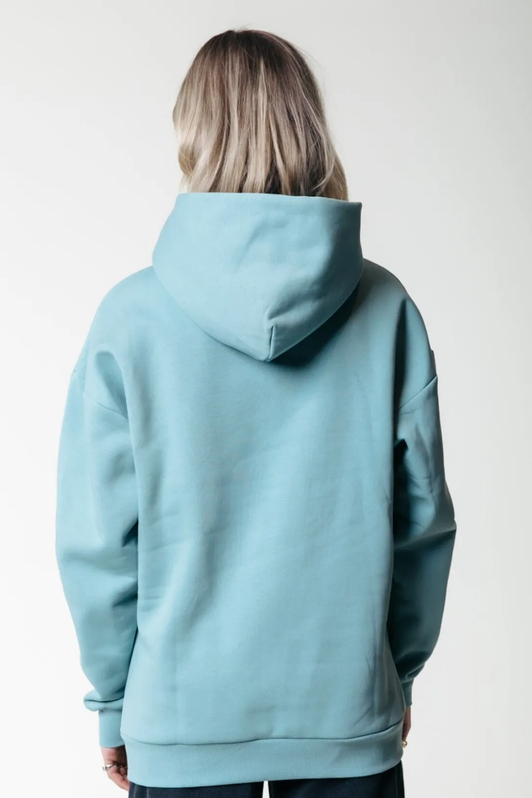 Colourful Rebel Hoodies<Box Logo Hoodie | Mineral blue