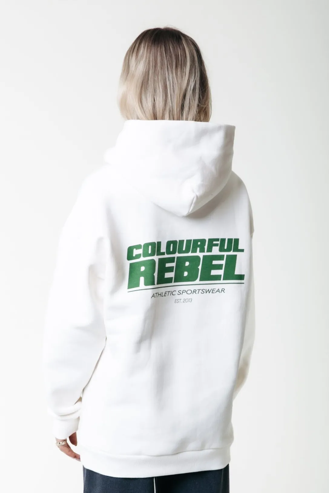 Colourful Rebel Hoodies<CR Bold Logo Hoodie | Off white