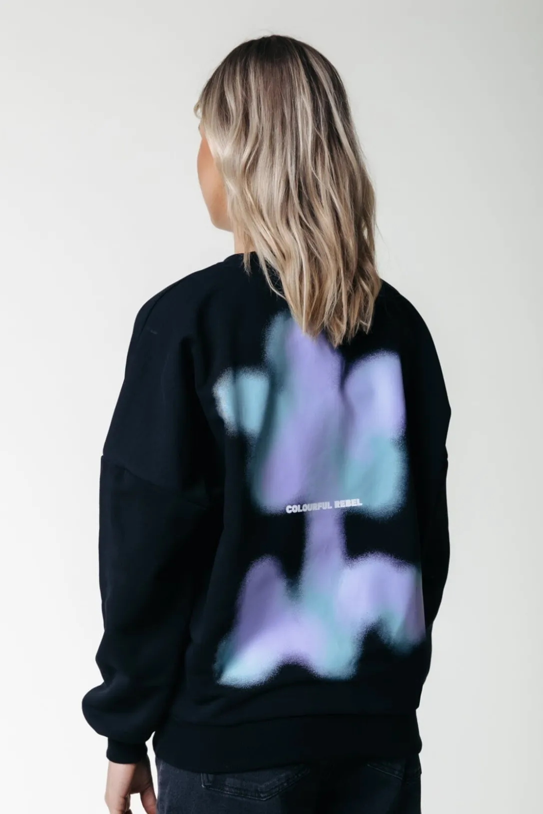 Colourful Rebel Truien<Faded Flower Sweat |