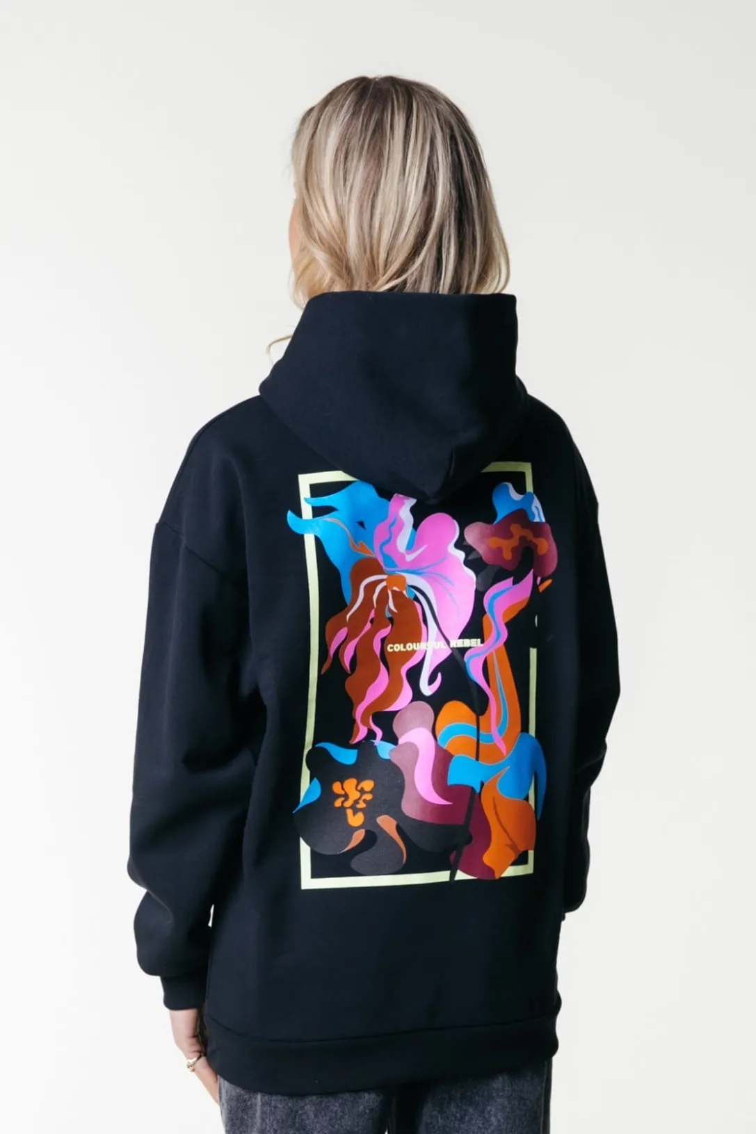 Colourful Rebel Hoodies<Flower Shapes Hoodie |