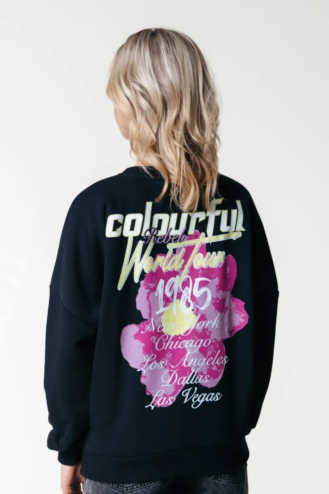 Colourful Rebel Truien<Flower World Tour Sweat |