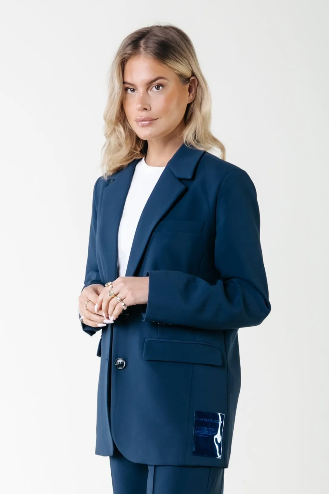 Colourful Rebel Blazers<Gemma Blazer | Dark Navy