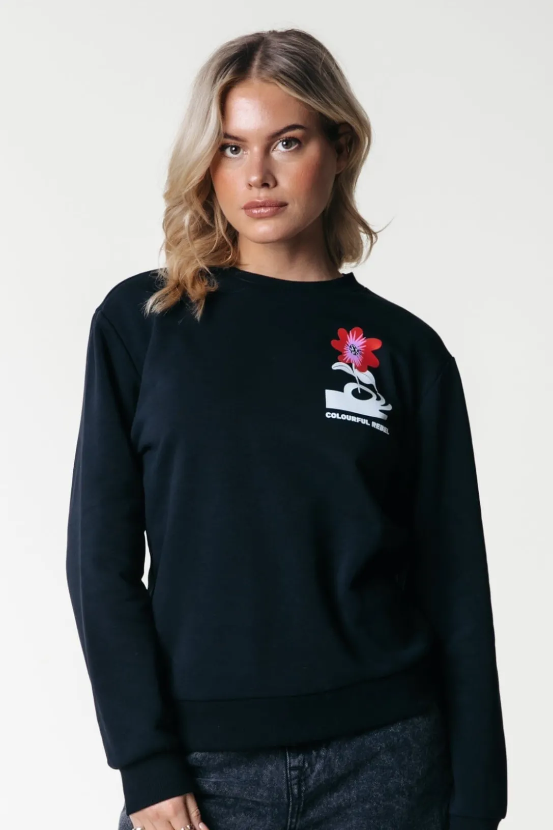 Colourful Rebel Truien<Hand Flower Sweat |