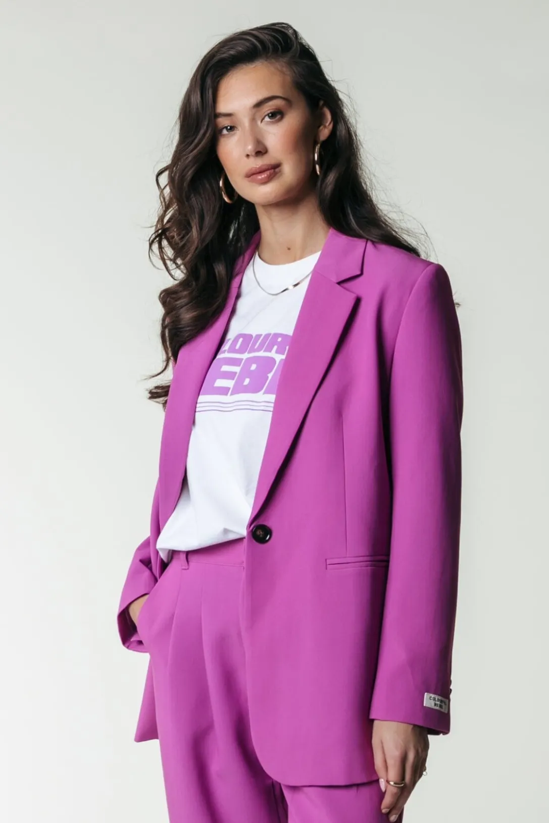 Colourful Rebel Blazers<Mimmi Blazer | Violet Pink