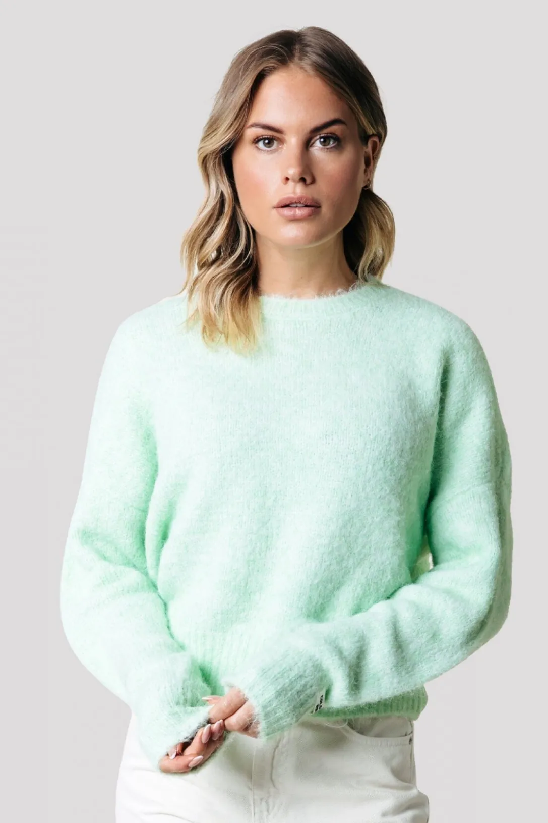 Colourful Rebel Truien<Olivia Knit | Bright Mint