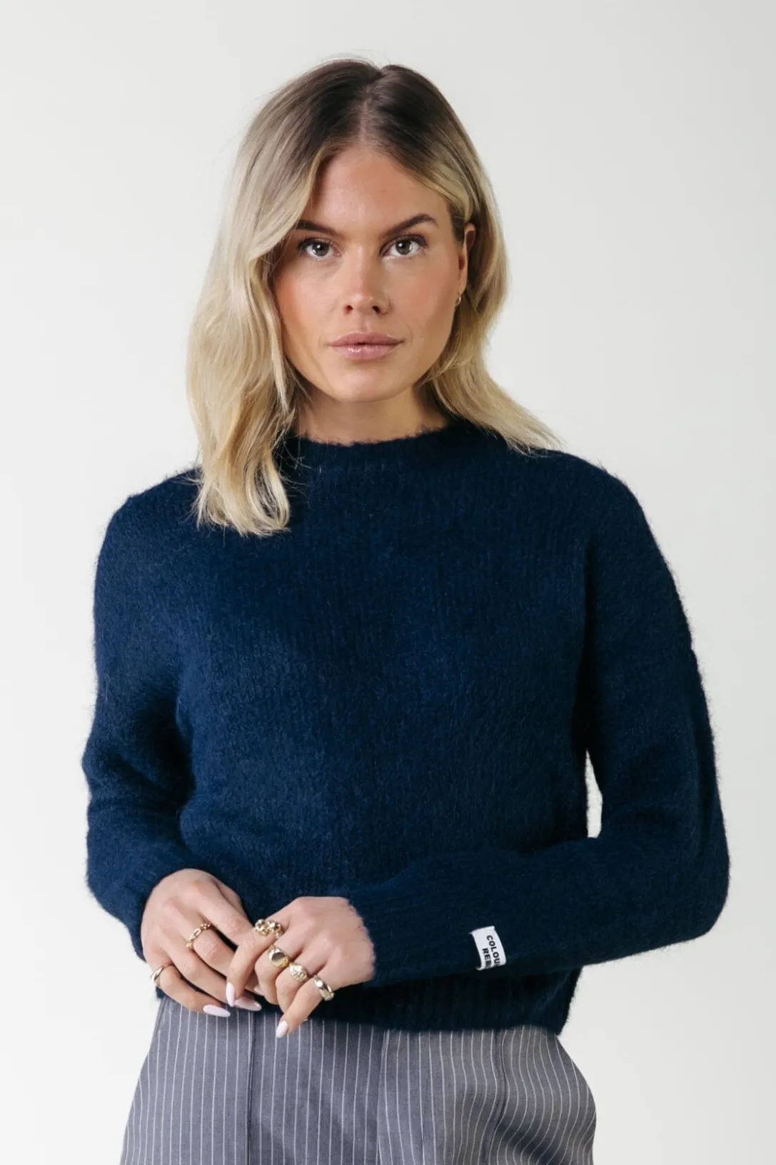 Colourful Rebel Truien<Olivia Knit | Dark Navy