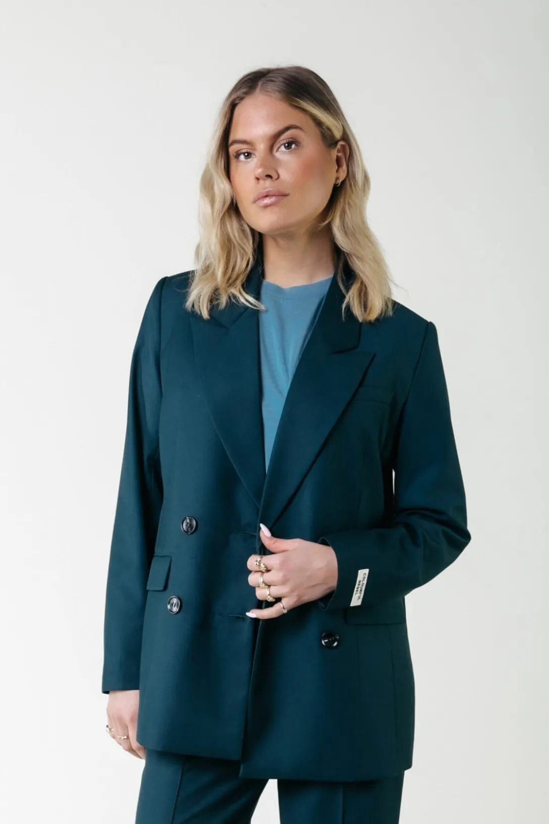 Colourful Rebel Blazers<Rikki Blazer | Pine green