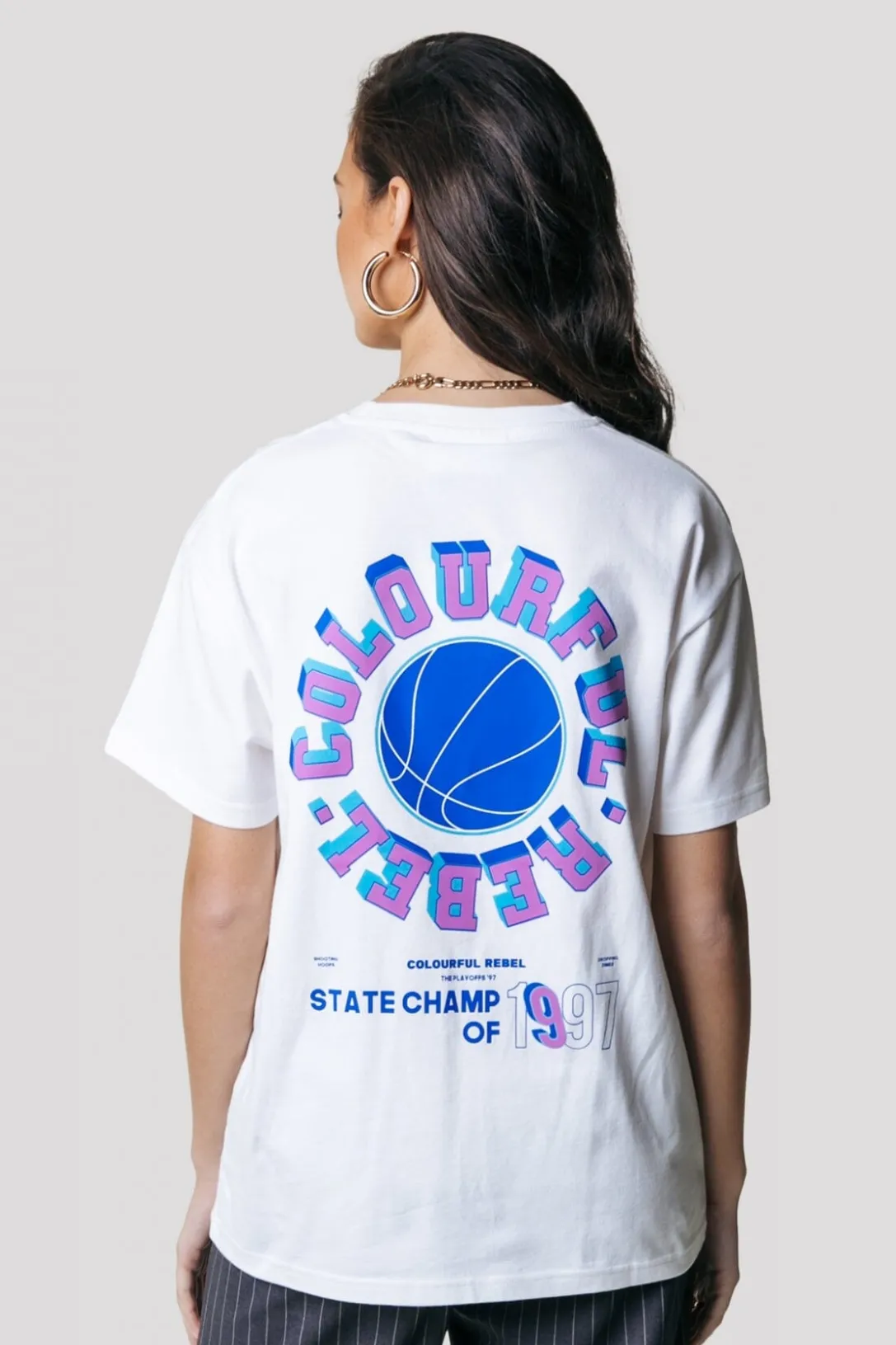 Colourful Rebel T-shirts<State Champ T-shirt | Standard white