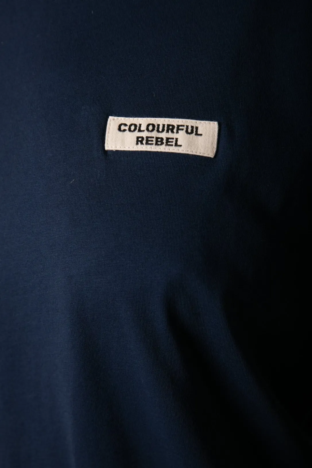 Colourful Rebel T-shirts<Uni Label T-shirt | Peacoat Blue