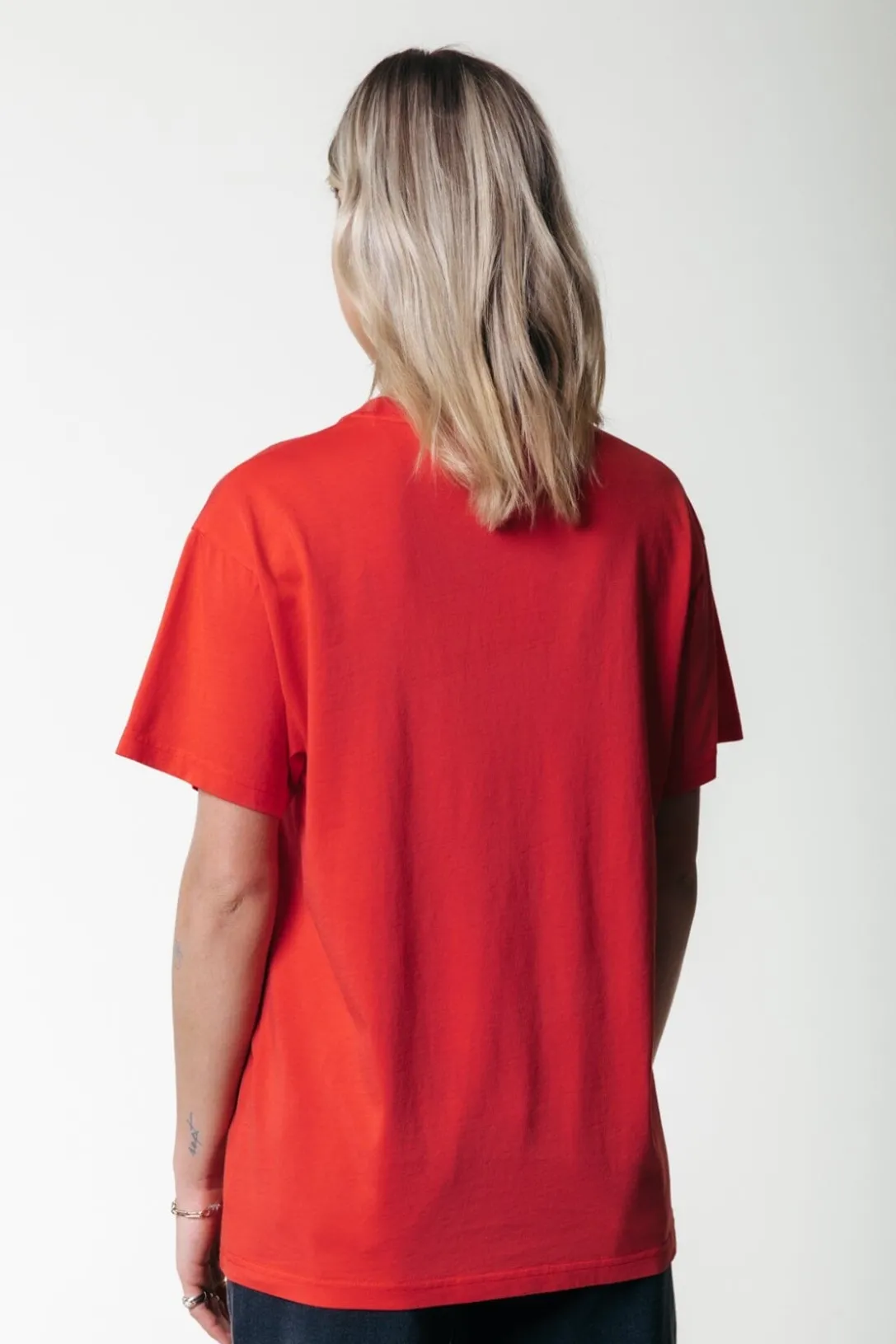 Colourful Rebel T-shirts<Uni Label T-shirt | Scarlet Red