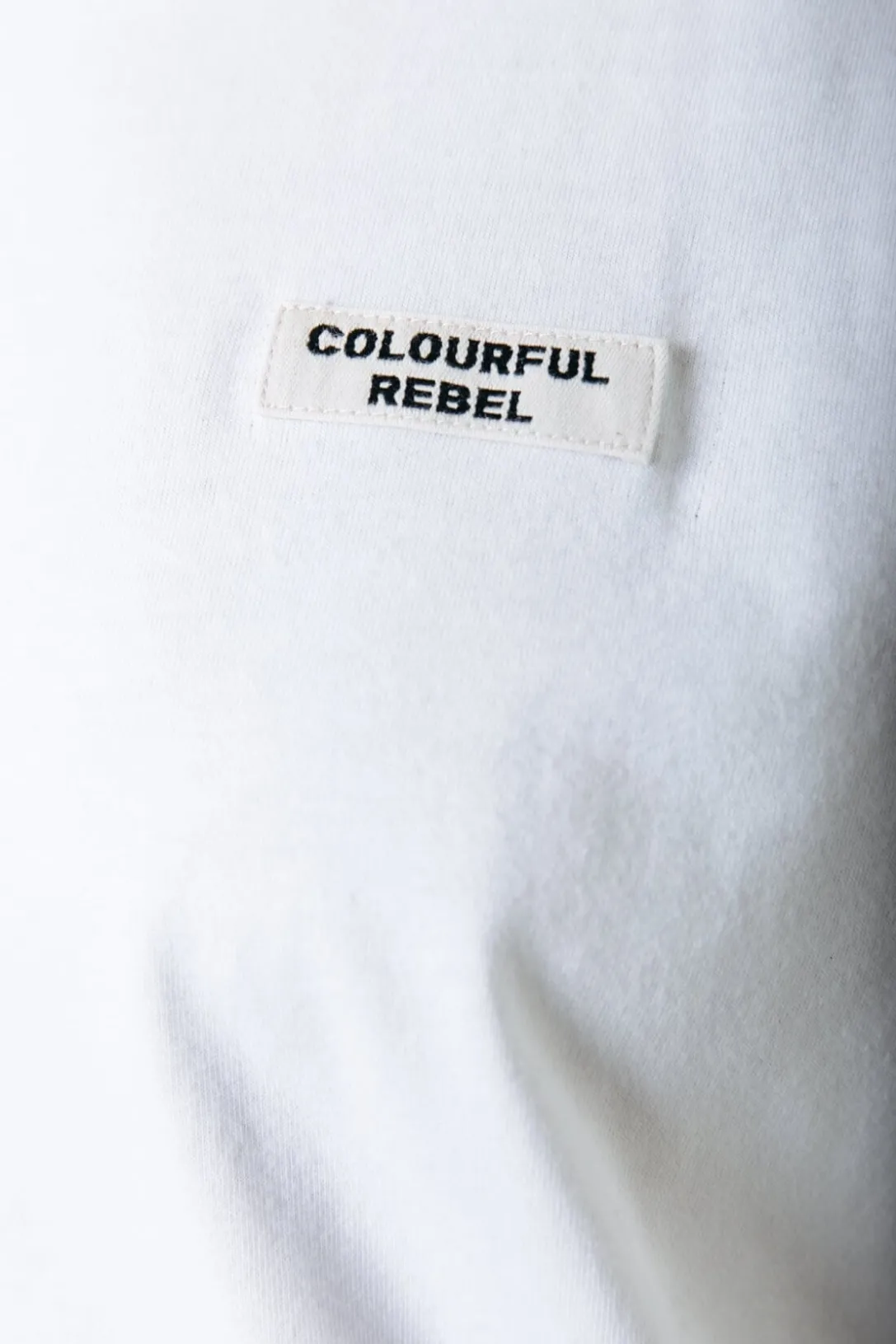 Colourful Rebel T-shirts<Uni Label T-shirt | Standard white