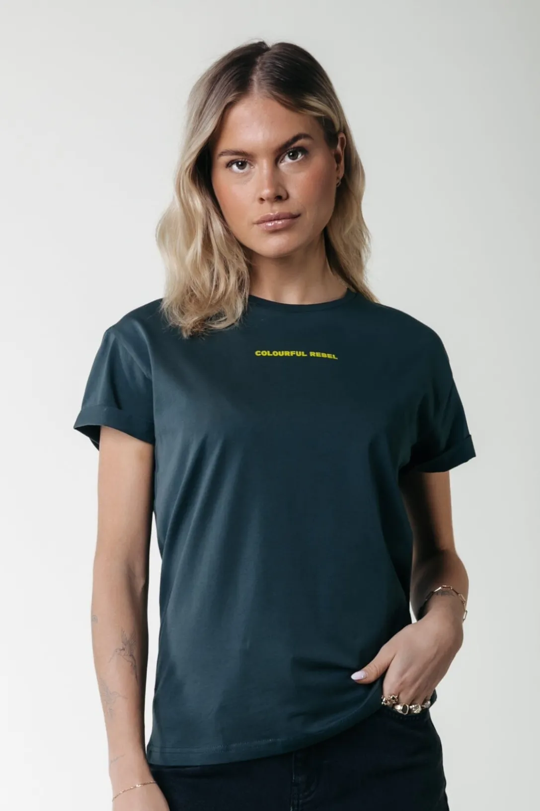 Colourful Rebel T-shirts<Uni Logo T-shirt | Green gables