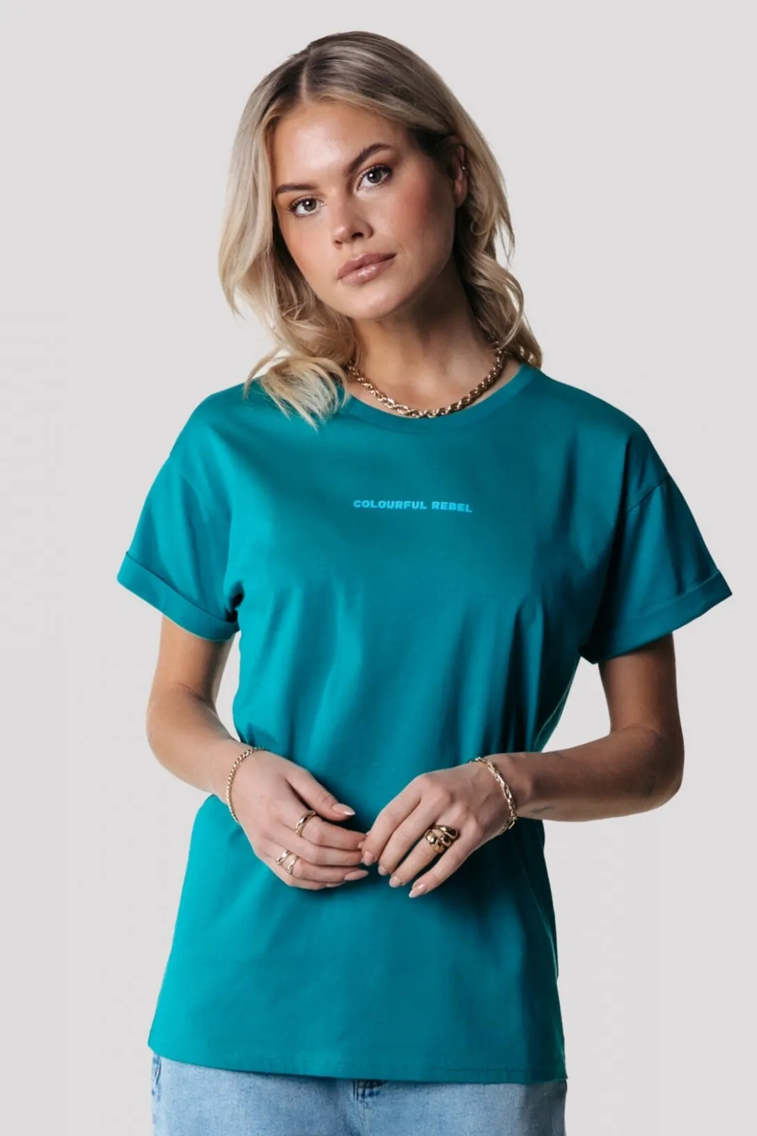 Colourful Rebel T-shirts<Uni Logo T-shirt | Shady Green