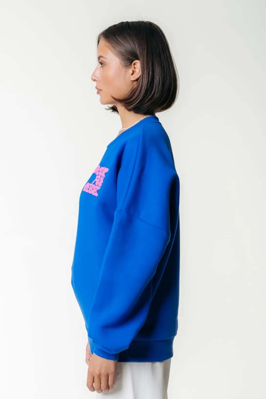 Colourful Rebel Truien<Wave Logo Sweat | Medium blue